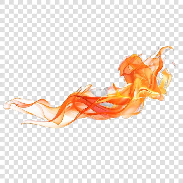 PSD glow flame realisticon transparent background