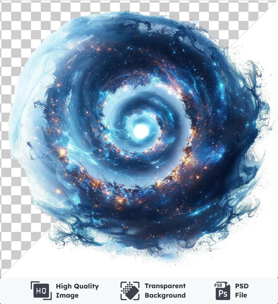 glowing particle swirl vector symbol micro cosmos elements of this image furnished by nasa