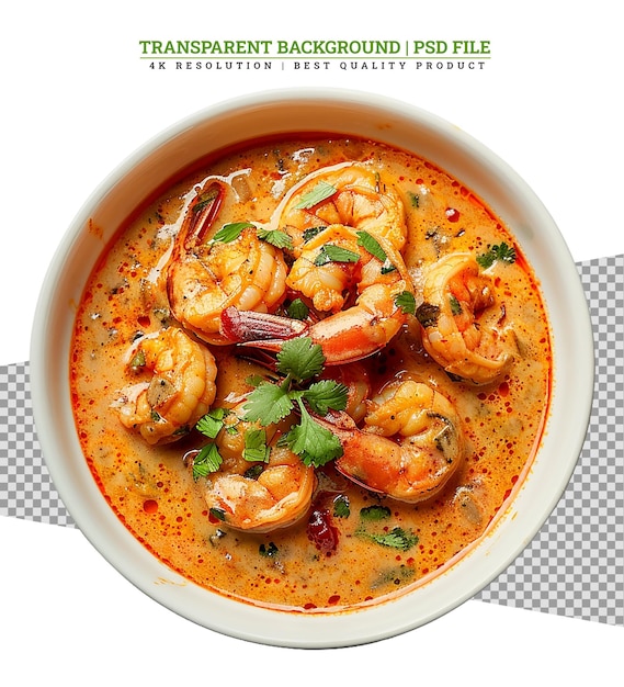 PSD goan prawns or shrimp curry or zinga masala also known as kolambi kalwan or tikhle