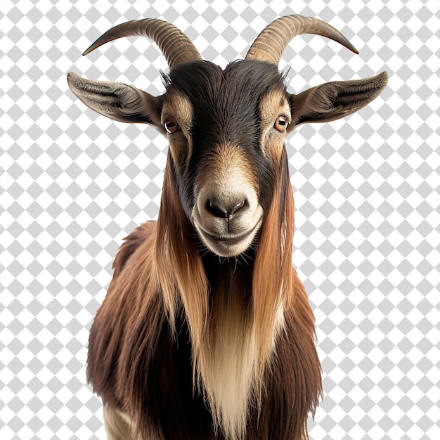 GOAT Isolated on transparent background PSD file format