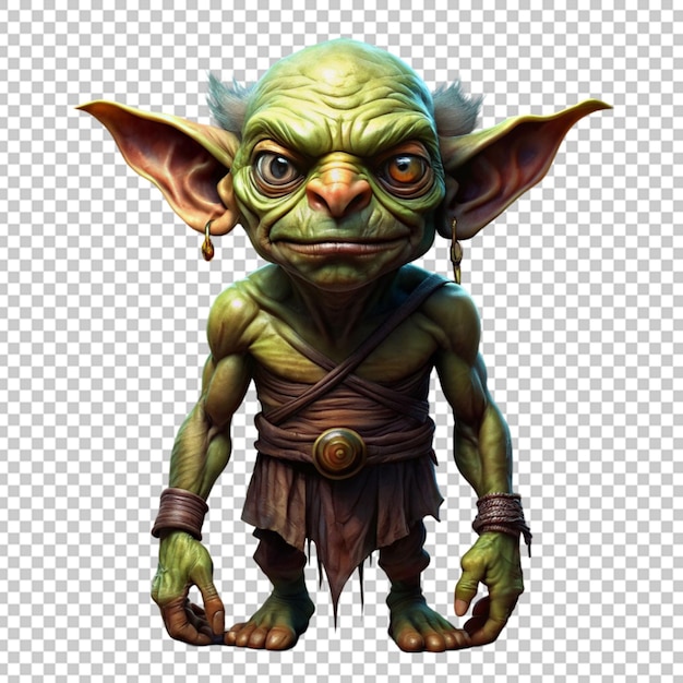 PSD goblin standing