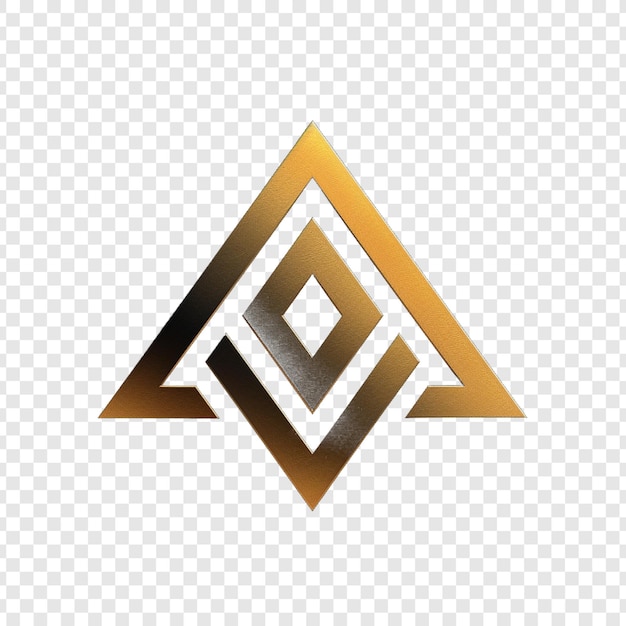 a gold and black geometric logo with the word quot z quot on it