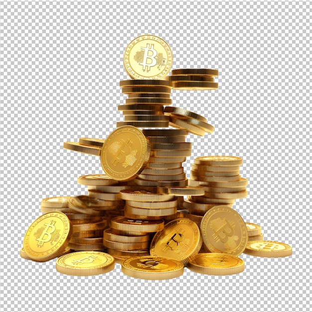 gold coins stack