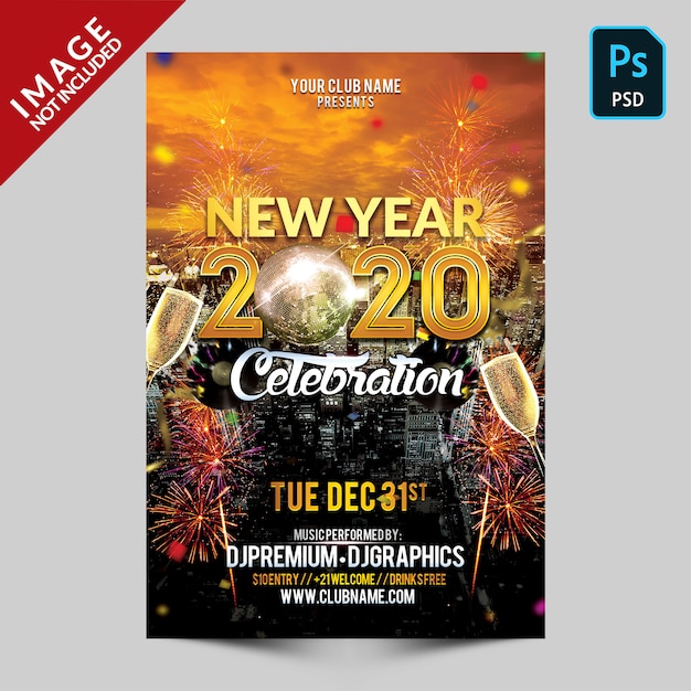 Gold New Year Celebration 