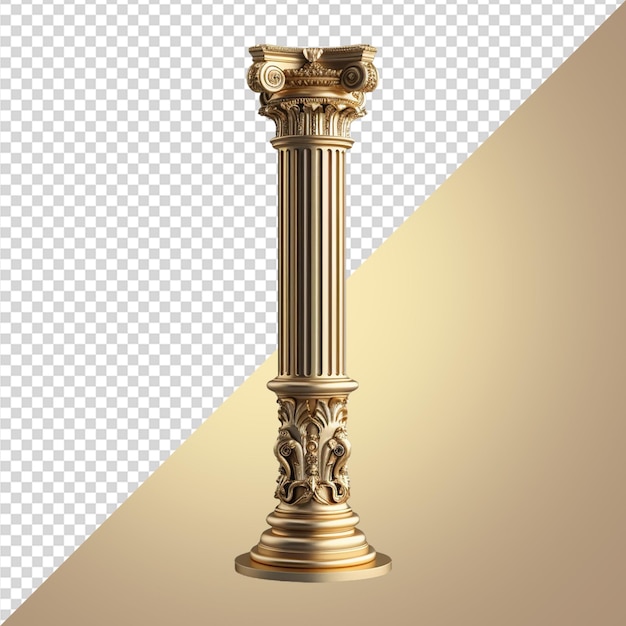 Gold Roman Column png