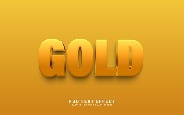 Gold Text Effect