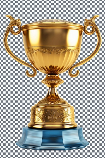 gold trophy cup