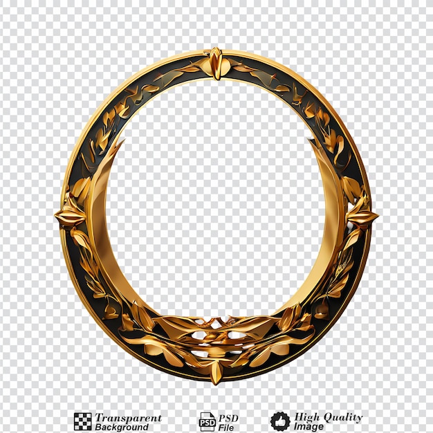 golden 2nd anniversary symbol isolated on transparent backgroundpng