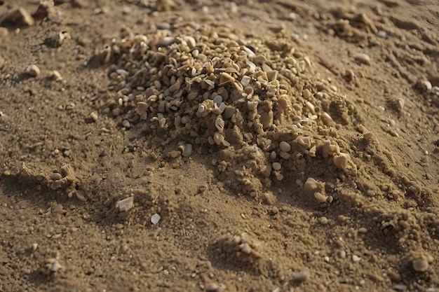 PSD golden sand ripples glisten under warm sunlight