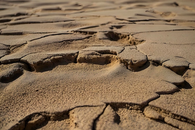 PSD golden sand ripples glisten under warm sunlight