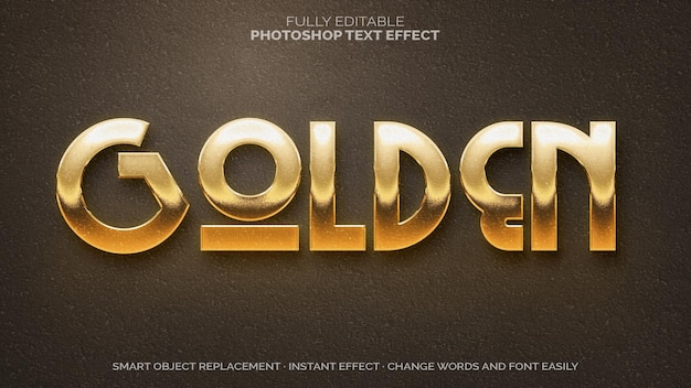 Golden Text Effect