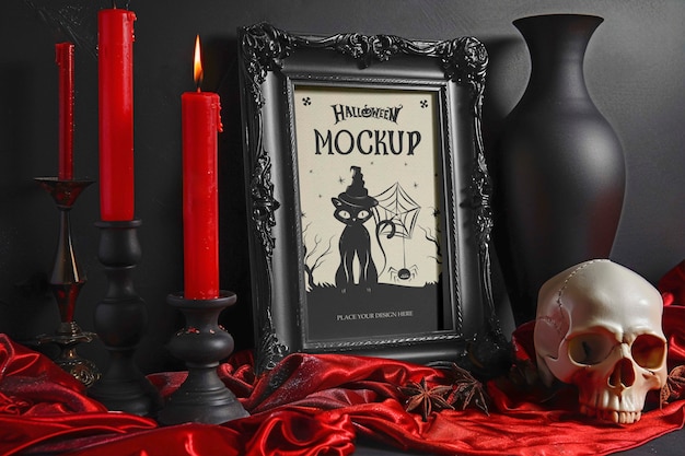 Gothic frame mock-up design