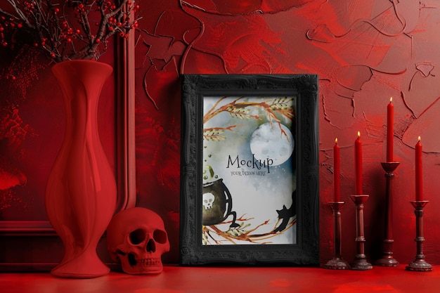 Gothic frame mock-up design