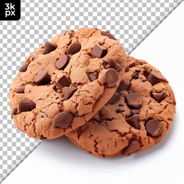 Gourmet Cookies Isolated on Transparent Background