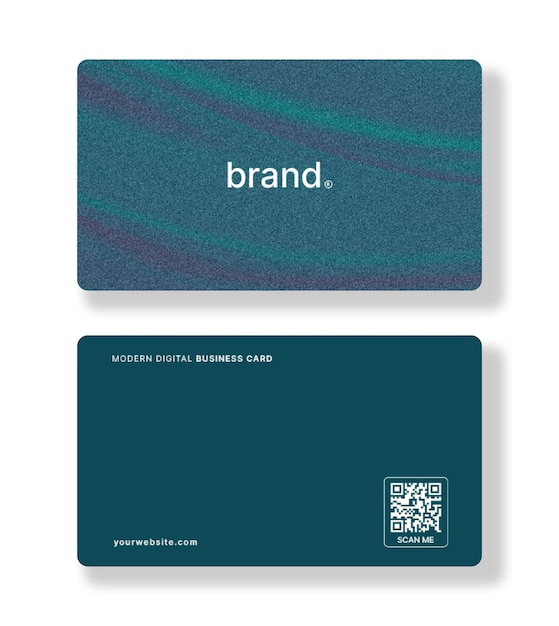 PSD gradient elegant business card