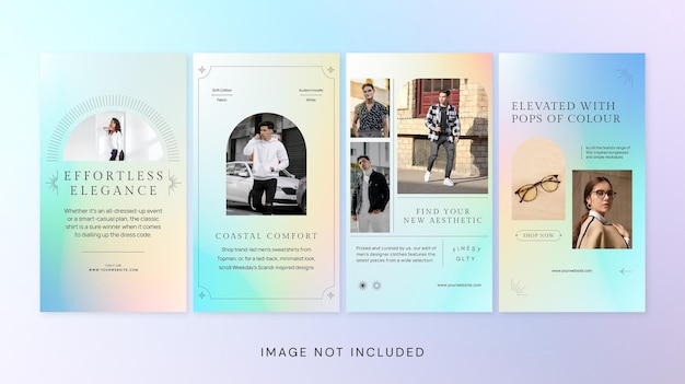 Gradient Fashion Social Media Jade Instagram Stories