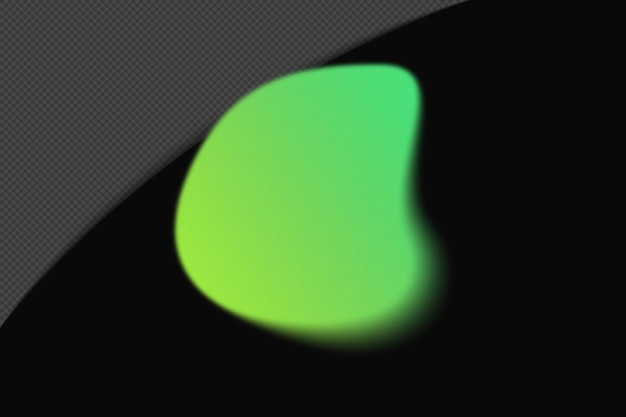 gradient grainy gradient shapes abstract with blurred effect green color