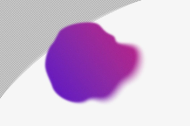 PSD gradient grainy gradient shapes abstract with blurred effect purple color