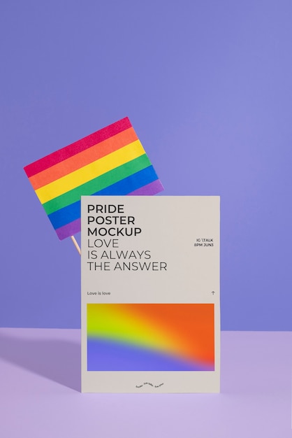 PSD gradient paper stationery for gender identity and expression