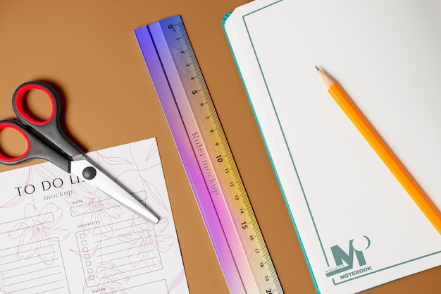 Gradient ruler mockup