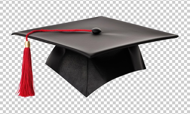 Graduate Hat Mortarboard Isolated on Transparent Background