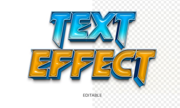 a graphic of a blue and orange text effect