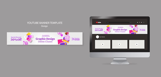 Graphic design template design