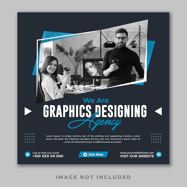 Graphics Designing Agency Social Media Post