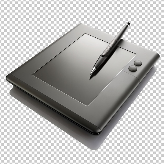 PSD graphics tablet on transparent background