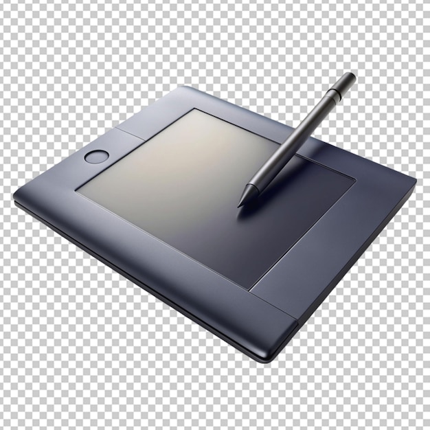 PSD graphics tablet on transparent background