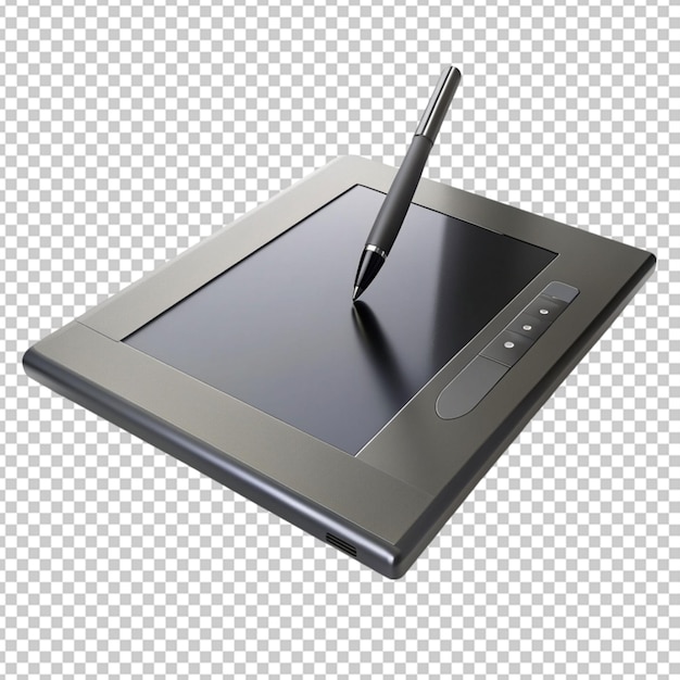 PSD graphics tablet on transparent background