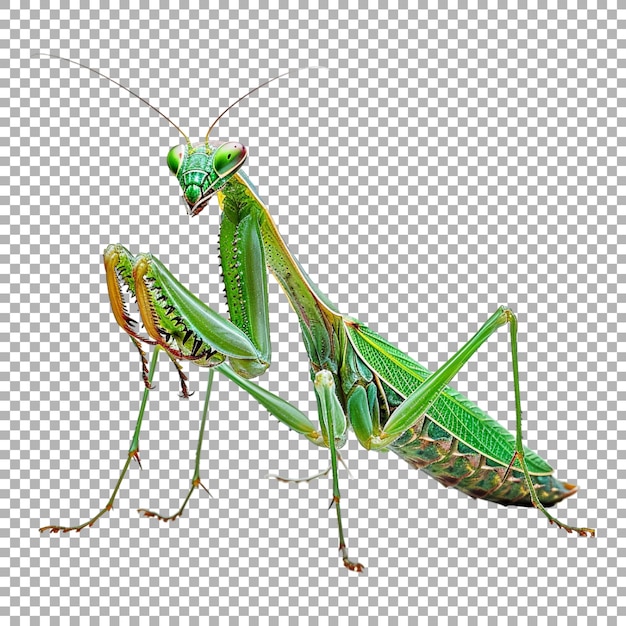 Grasshopper on Transparent Background Ai Generated