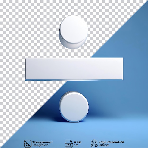 Greater Than Or Equal To Symbol White isolated on transparent background