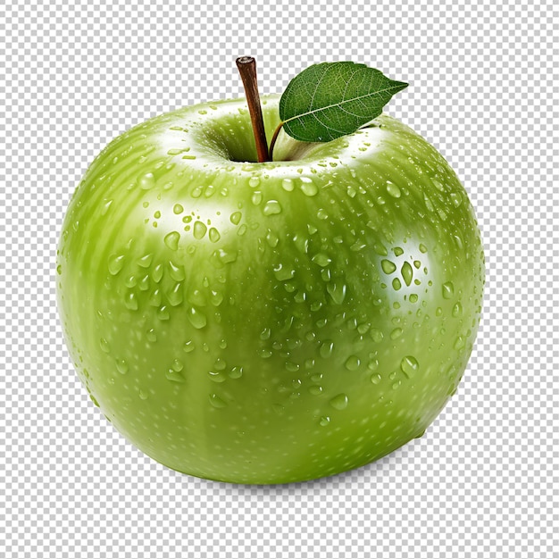 Green apple Cutout