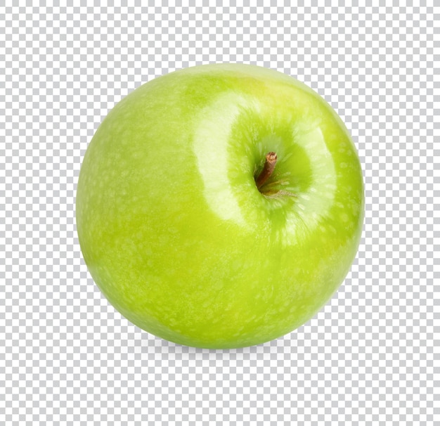 Green apple with isolated Premium PSD