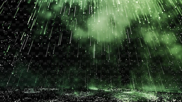 a green background with a green background with water drops