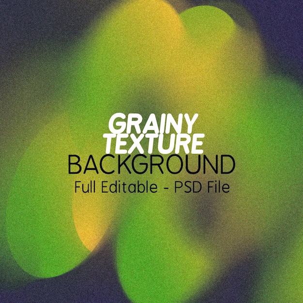 PSD a green background with a picture of a textured back cover