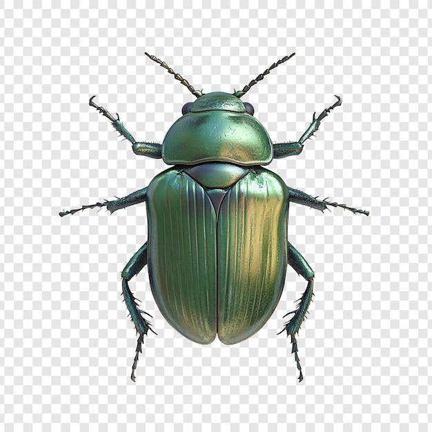 Green Beetle Closeup