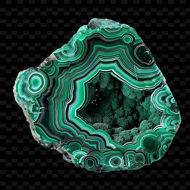 a green and black marble with a black background and a green and black background