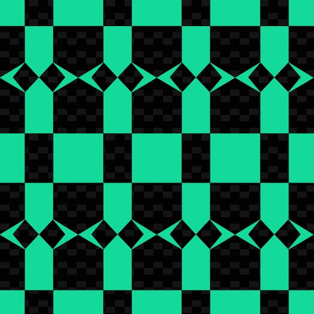 PSD a green and black square with a square of squares on it