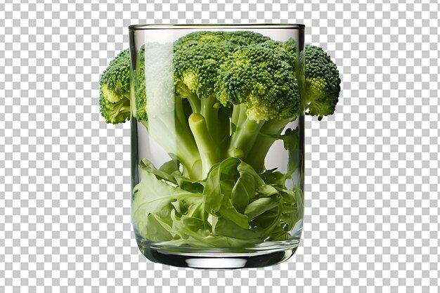 PSD green brocolli high quality realistic image