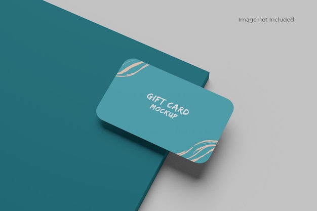 Green Business Card Mockup