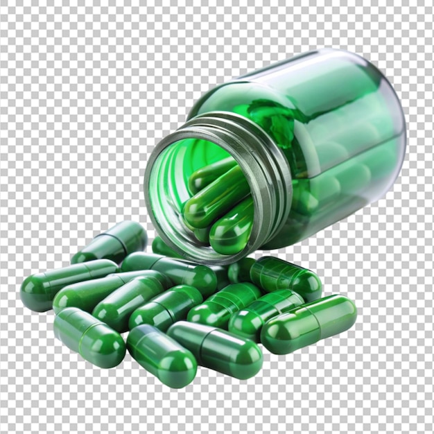 PSD green capsules