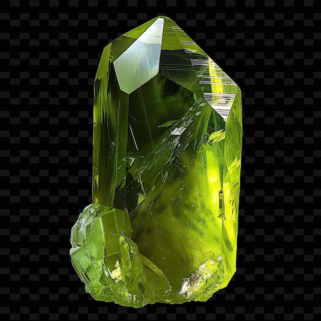 a green diamond with a black background and a black background