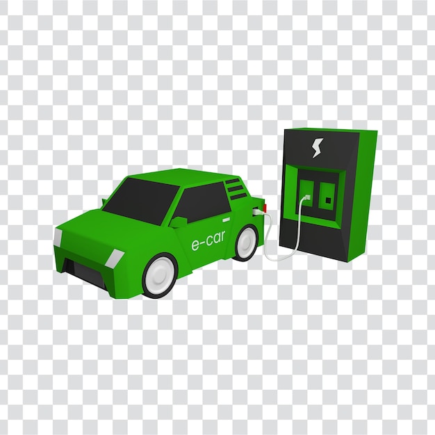 Green Electric Car