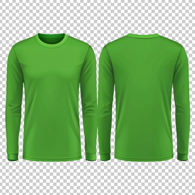 PSD green long sleeved t shirt