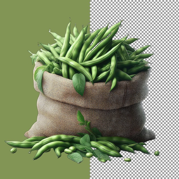 Green Pea Cascade PNG