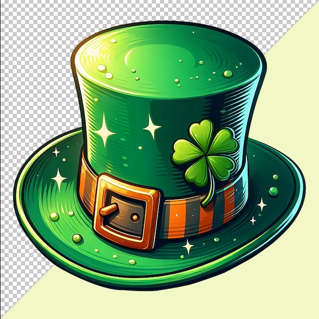 Green St Patricks Day Hat Festival Culture On Transparent Background