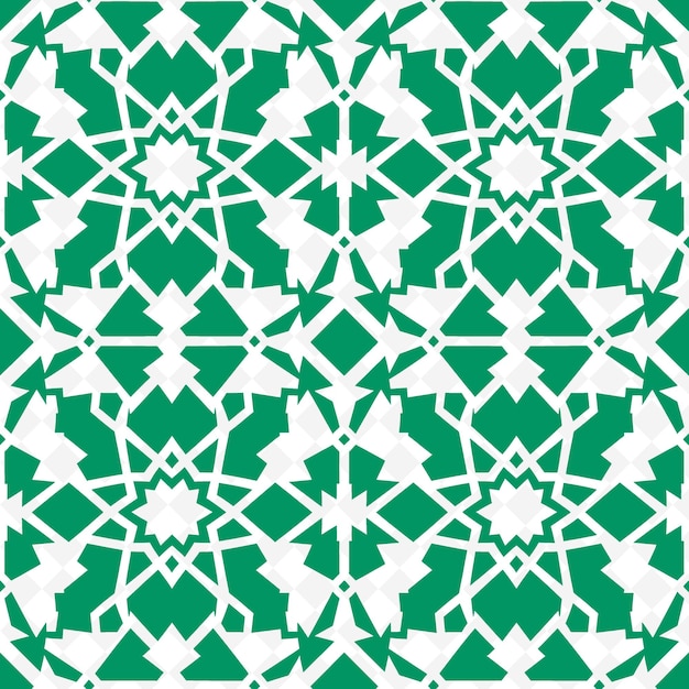 a green and white pattern of the squares in green and white