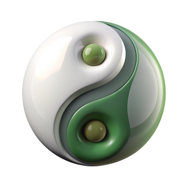 PSD a green and white sphere with the number 3 on it